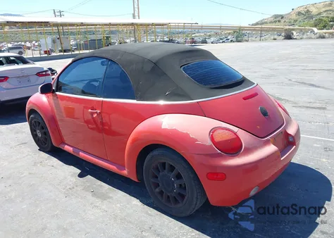 2003 Volkswagen New Beetle Gls z USA, uszkodzony, nr VIN 3VWCK21YX3M332131